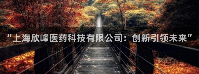 九游老哥俱乐部官网登录:“上海欣峰医药科技有限公司:创新引领